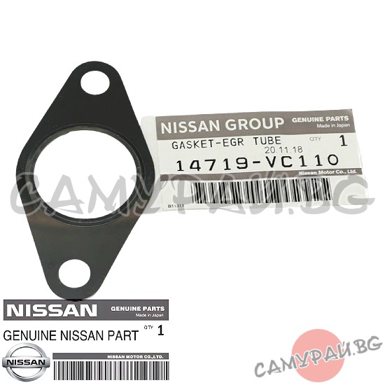 Гарнитура за EGR (ЕГР) клапан OEM 14719-AD200, 14719-AD200 NISSAN Navara