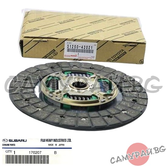 Феродов диск OEM 31250-42020, 3125042020, 31250-42021, 3125042021 TOYOTA RAV4