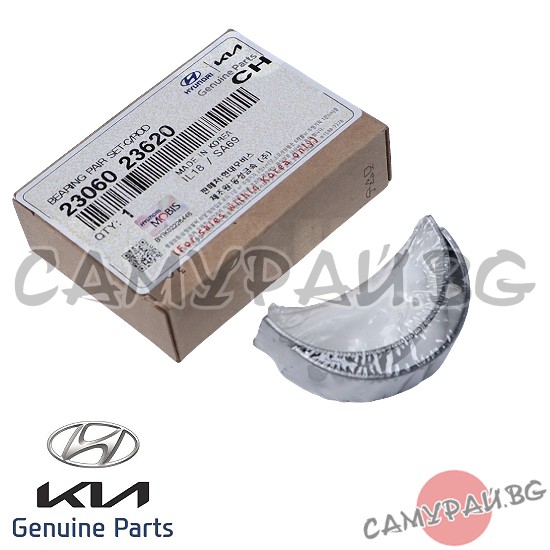 Биелни лагери STD, к-кт за 1 цилиндър OEM 23060-23520, 2306023520 HYUNDAI ELANTRA