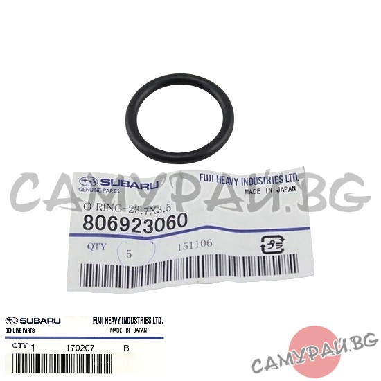 Уплътнение гърловина за масло OEM 80692-3060, 806923060 Subaru Impreza