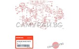 Гарнитура за EGR (ЕГР) клапан OEM 18715-RMA-E01, 18715RMAE01 HONDA CR-V