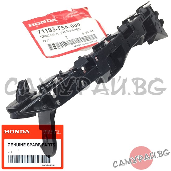 Водач за предна броня, десен OEM 71193-T5A-000, 71193T5A000 HONDA Jazz