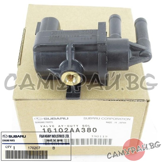 Клапан (соленоид) OEM, 16102-AA380, 16102AA380 ﻿SUBARU Forester