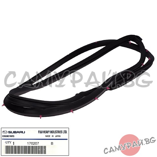 Гумено уплътнение за предна лява врата OEM, 63511-SG011, 63511SG011 SUBARU Forester