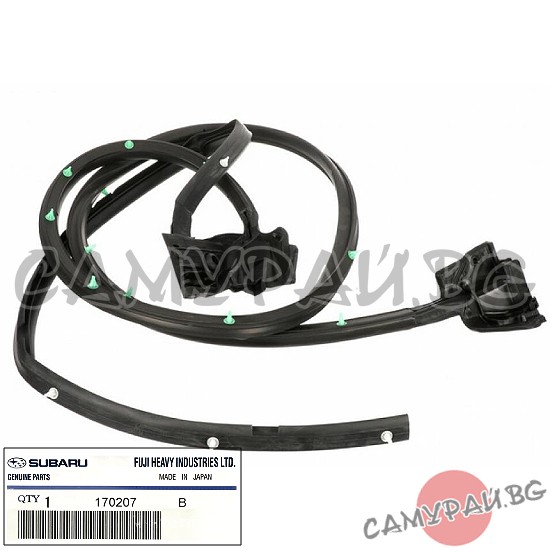 Гумено уплътнение за предна дясна врата OEM, 63511-AJ000, 63511AJ000 ﻿SUBARU Legacy