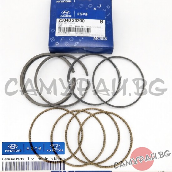 Сегменти к-кт STD OEM 23040-23100, 2304023100 HYUNDAI COUPE