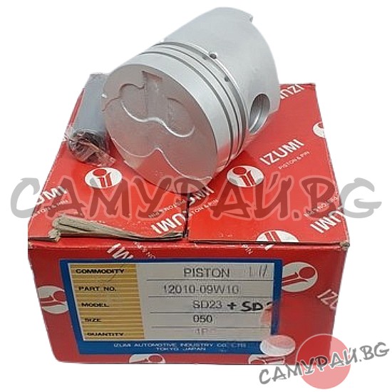 Бутала с бутални болтове к-кт STD (0.50) IZUMI 12010-09W10, 1201009W10 NISSAN Pickup