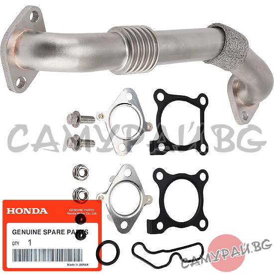 Тръба за клапан EGR (ЕГР) к-кт OEM 18725-RL0-G02, 18725RL0G02, 18725-RL0-G01, 18725RL0G01 HONDA CR-V