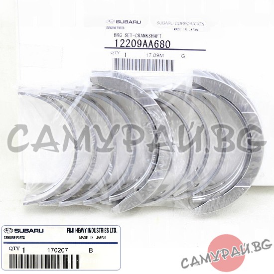 Основни лагери к-кт STD OEM 12209-AA680, 12209AA680 SUBARU Impreza