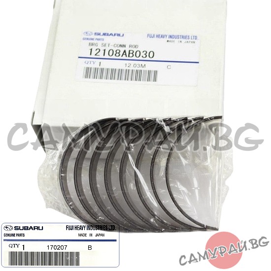 Биелни лагери к-кт STD OEM 12108-AB030, 12108AB030 SUBARU Impreza
