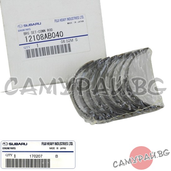 Биелни лагери к-кт STD OEM 12108-AB040, 12108AB040 SUBARU Impreza