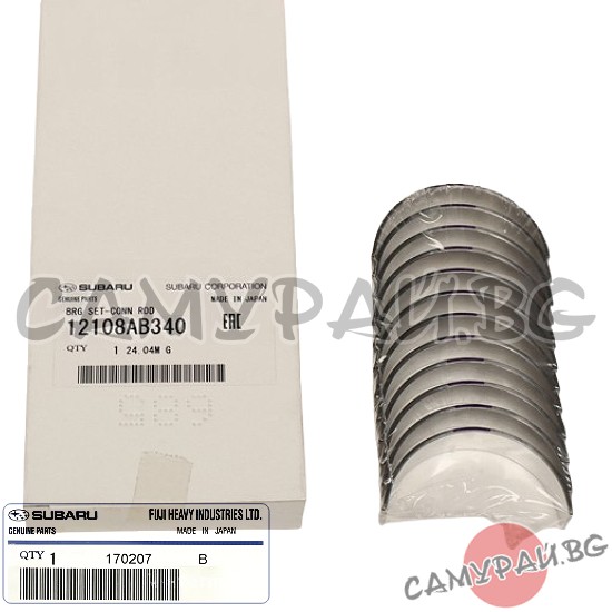 Биелни лагери к-кт STD OEM 12108-AB340, 12108AB340 SUBARU Legacy