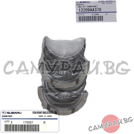 Основни лагери к-кт STD OEM 12209-AA370, 12209AA370 Subaru Impreza