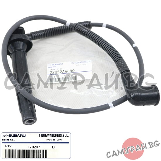 Кабел за свещ единичен OEM 22452-AA690, 22452AA690 SUBARU FORESTER