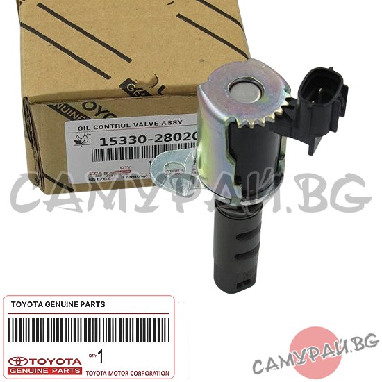 Клапан контрол масло, разпределителен вал VVT-i OEM 15330-28020, 1533028020 TOYOTA RAV4