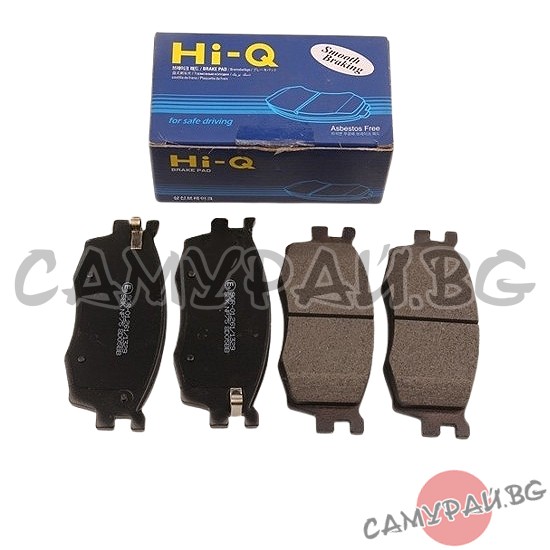 Спирачни накладки предни HI-Q 58101-1JA60, 581011JA60 HYUNDAI i20
