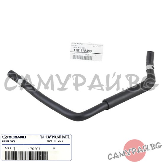 Маркуч за картерни газове (PCV) OEM 11815-AB490, 11815AB490 Subaru Impreza