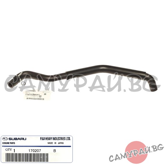 Маркуч за картерни газове (PCV) OEM 11815-AB581, 11815AB581 Subaru Impreza