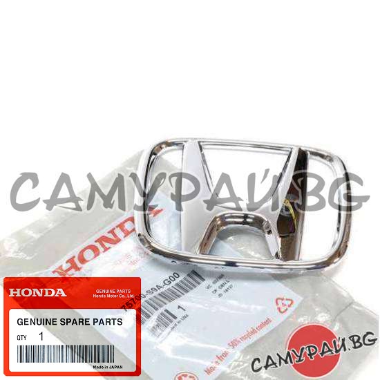 Емблема в предна решетка OEM 75700-S9A-G00, 75700S9AG00 Honda FR-V