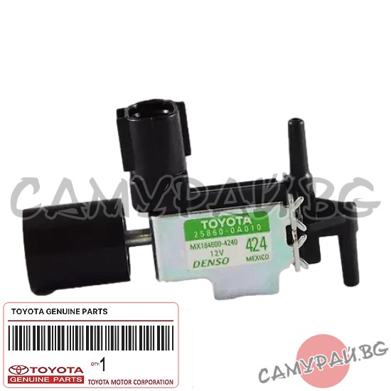 Вакуум клапан, соленоид OEM 25860-0A010, 258600A010 Lexus RX