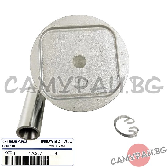 Бутало к-кт с бутален болт за 1 цилиндър +0.25 OEM 12006-AB251, 12006AB251 Subaru