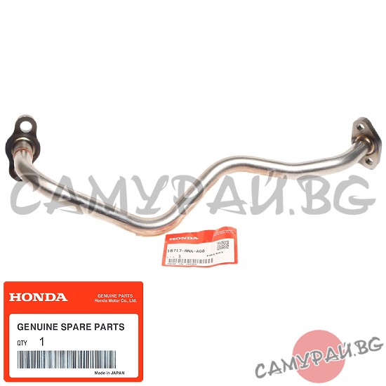 Тръба за клапан EGR (ЕГР) OEM 18717-RNA-A00, 18717RNAA00 Honda CR-V