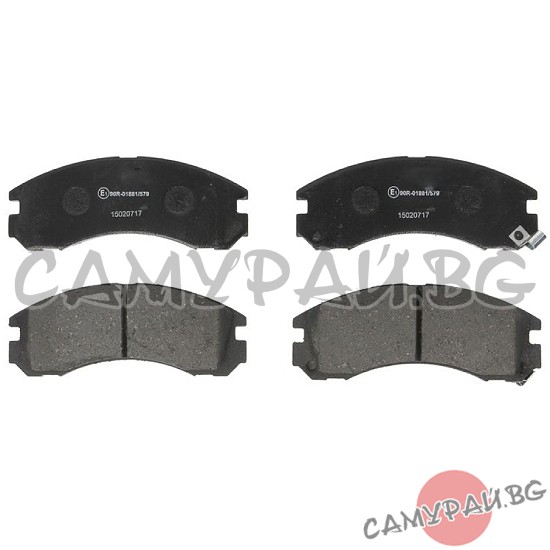 Спирачни накладки предни HI-Q MR389548, MN102610 MITSUBISHI L200